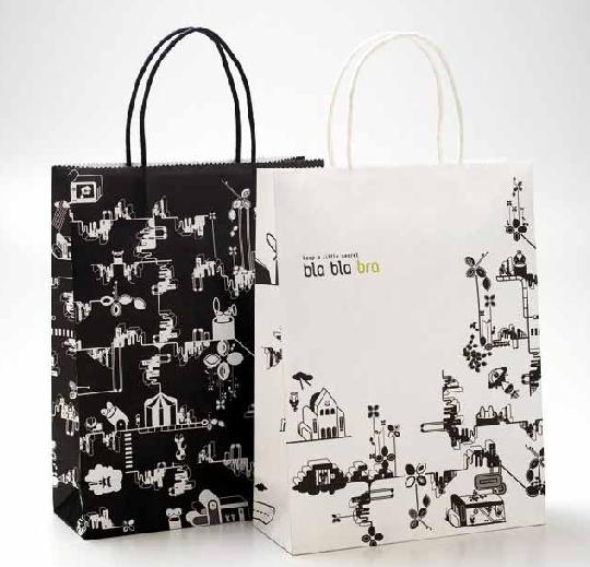 手提袋設(shè)計圖片