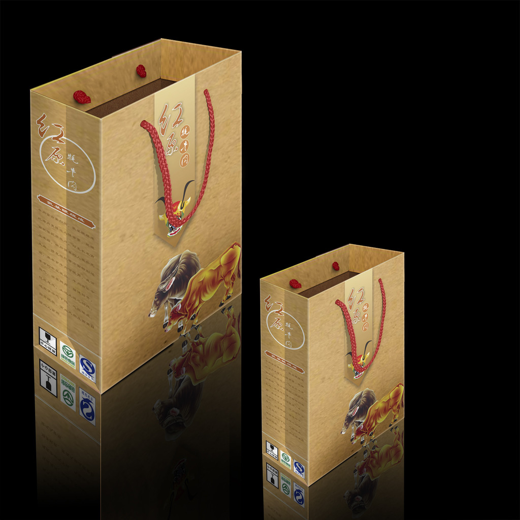 手提袋設(shè)計圖片