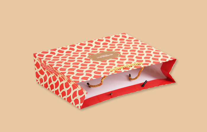 化妝品紙袋銅版紙袋_曲光包裝